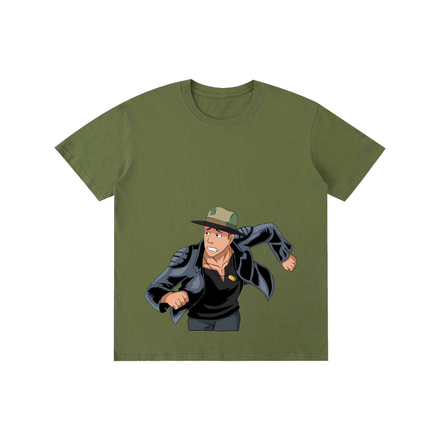 RUN CHARLIE RUN - Pure Cotton Unisex T-Shirt