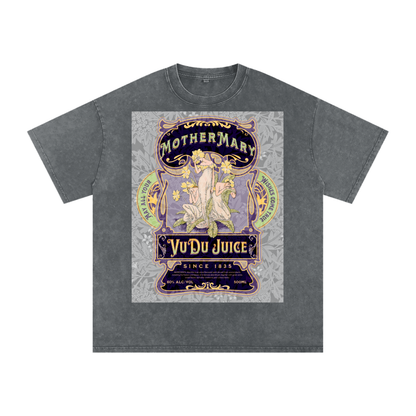 MOTHER MARY'S APOTHECARY - Snow Washed Oversized Cotton T-Shirt