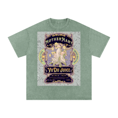 MOTHER MARY'S APOTHECARY - Snow Washed Oversized Cotton T-Shirt